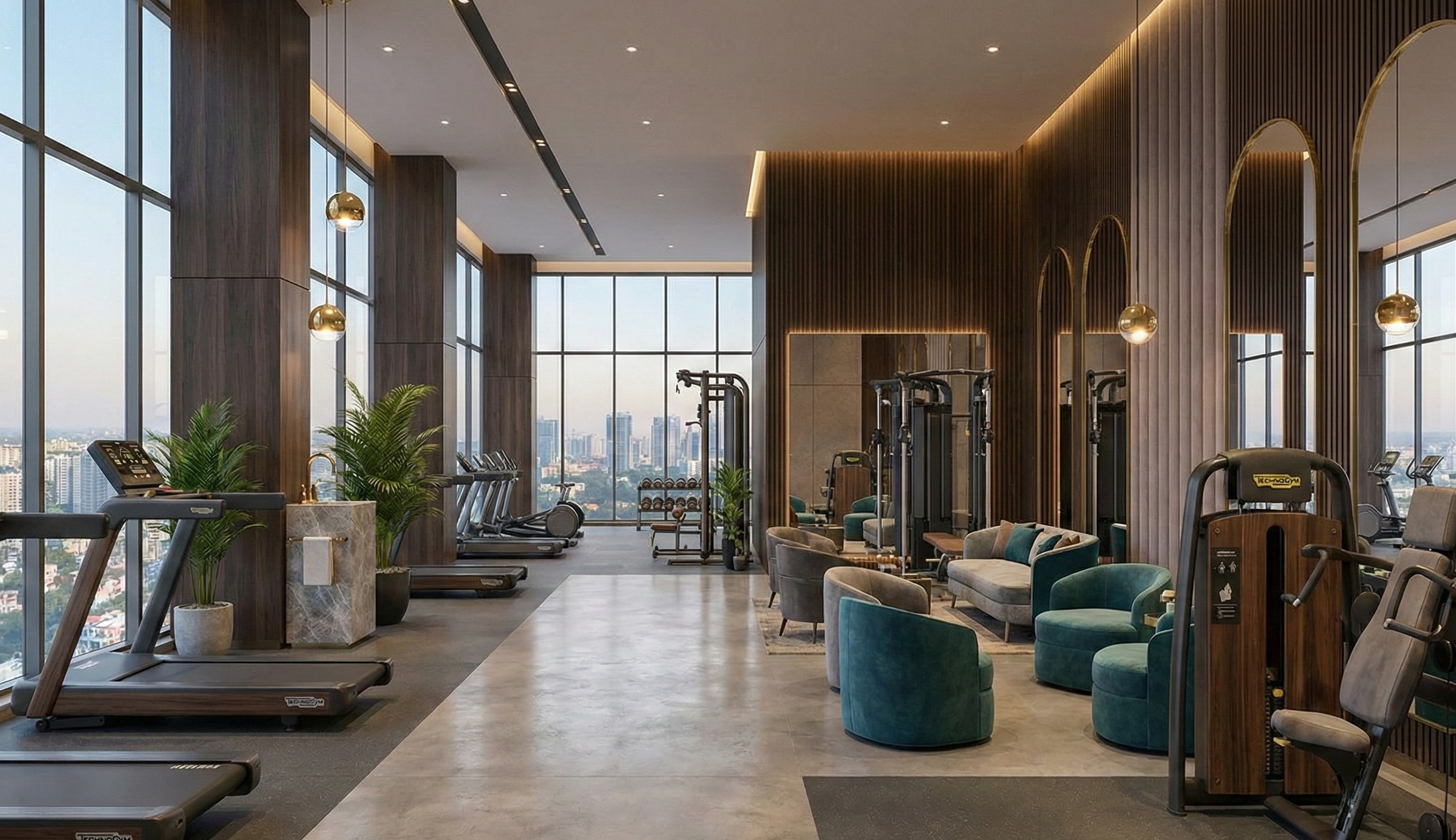 Modern gym
